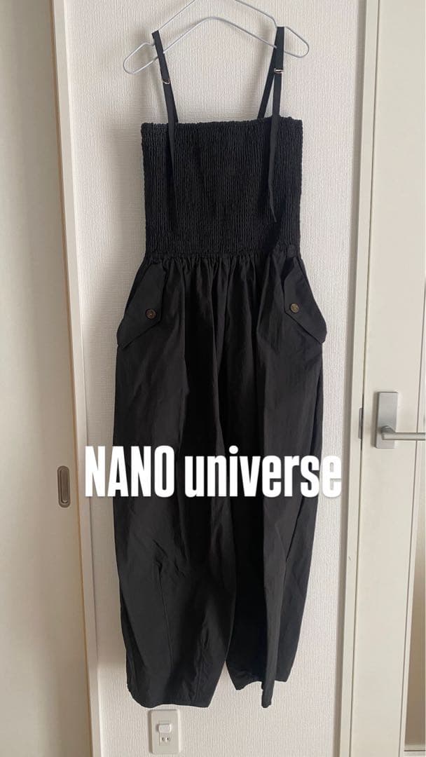 NANO universe LB.03 シャーリングバレルオーバーオール