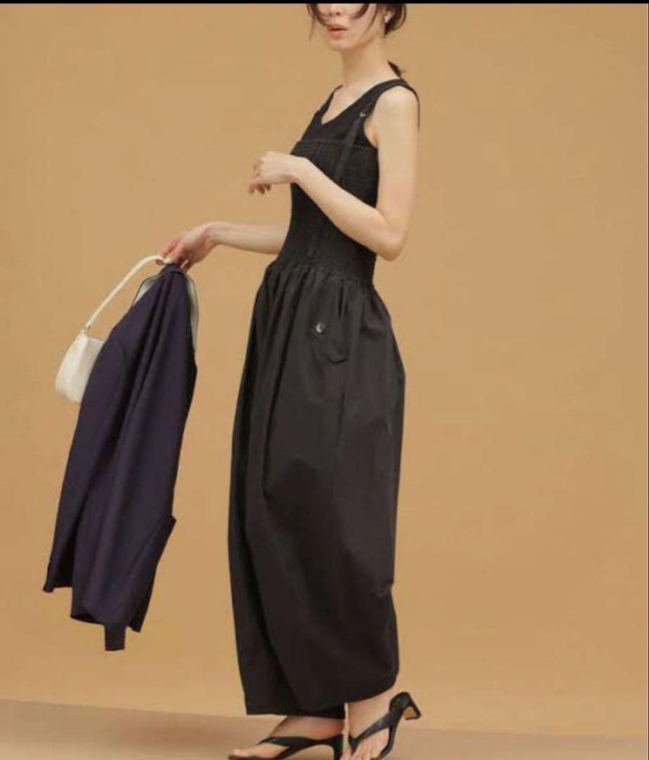 NANO universe LB.03 シャーリングバレルオーバーオール