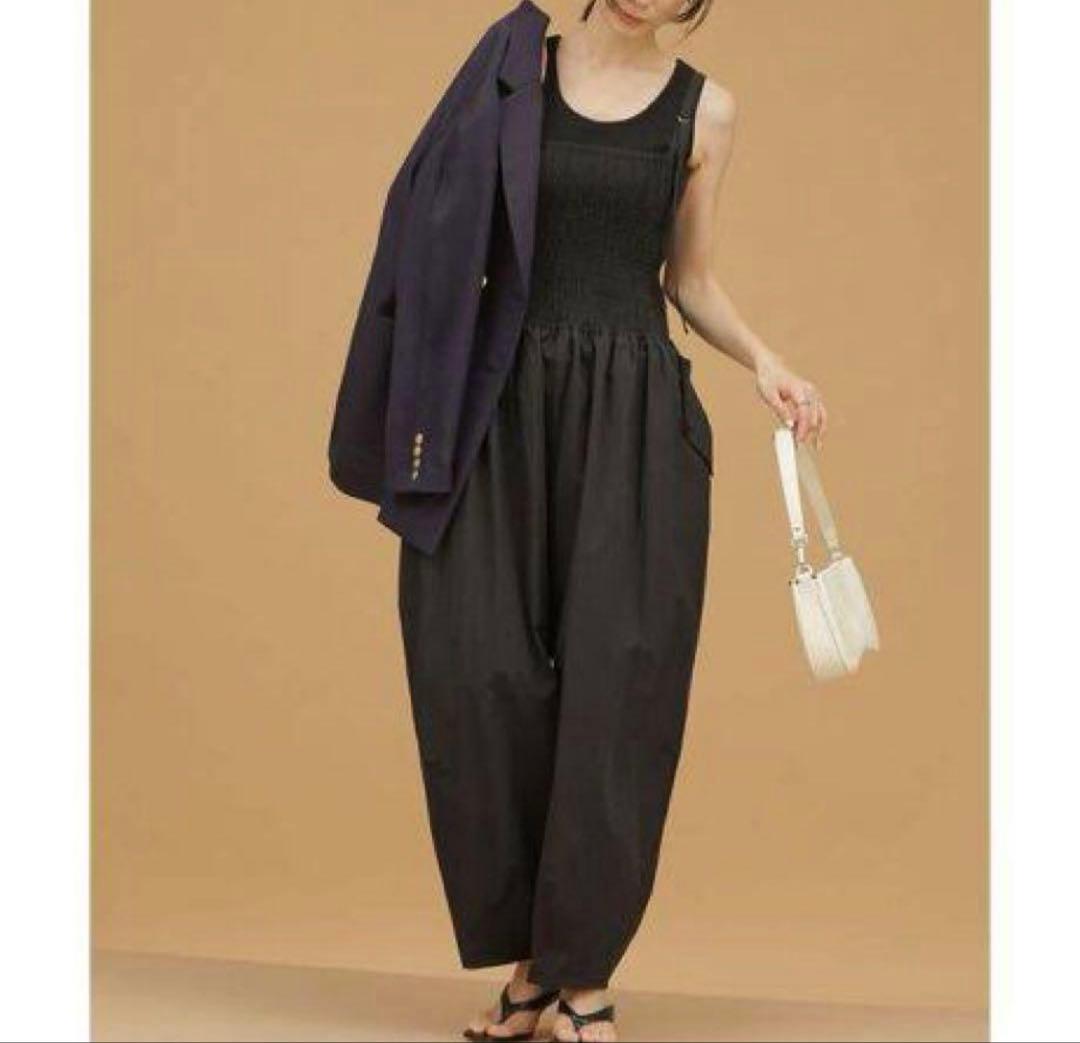 NANO universe LB.03 シャーリングバレルオーバーオール