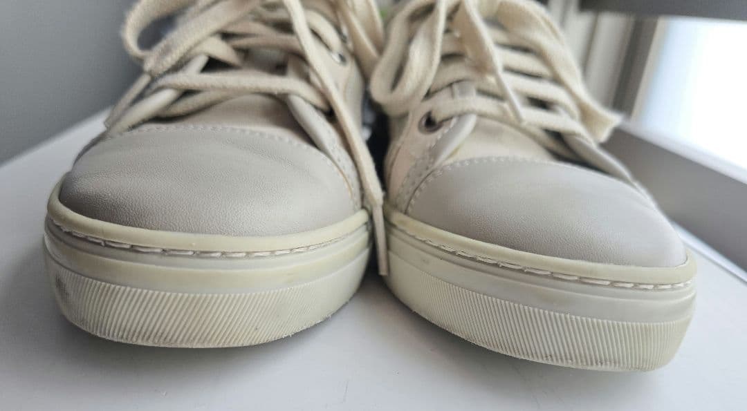 グッチ　GG柄　426189 スニーカー キャンバス アイボリー