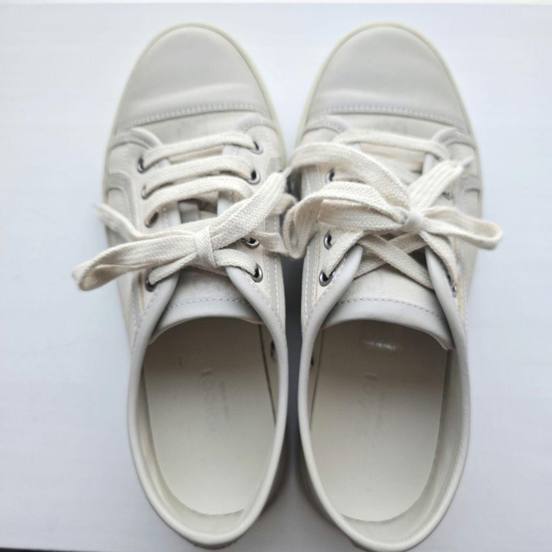 グッチ　GG柄　426189 スニーカー キャンバス アイボリー
