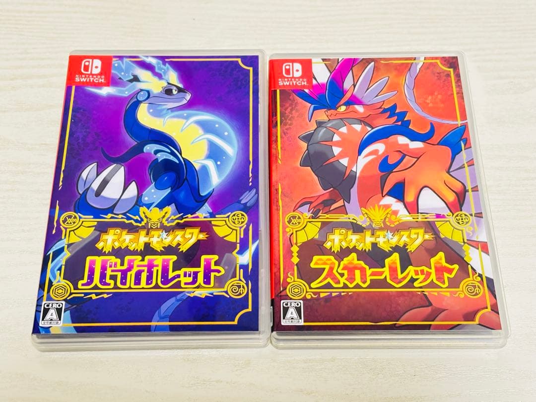 Nintendo Switch ポケモンスカーレット・バイオレット セット