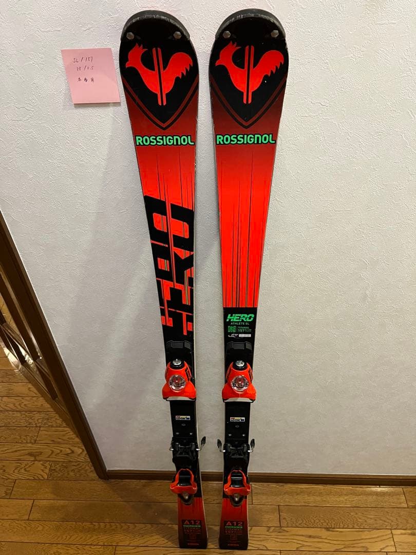 ROSSIGNOL HERO スキー 157cm LOOK SPX15
