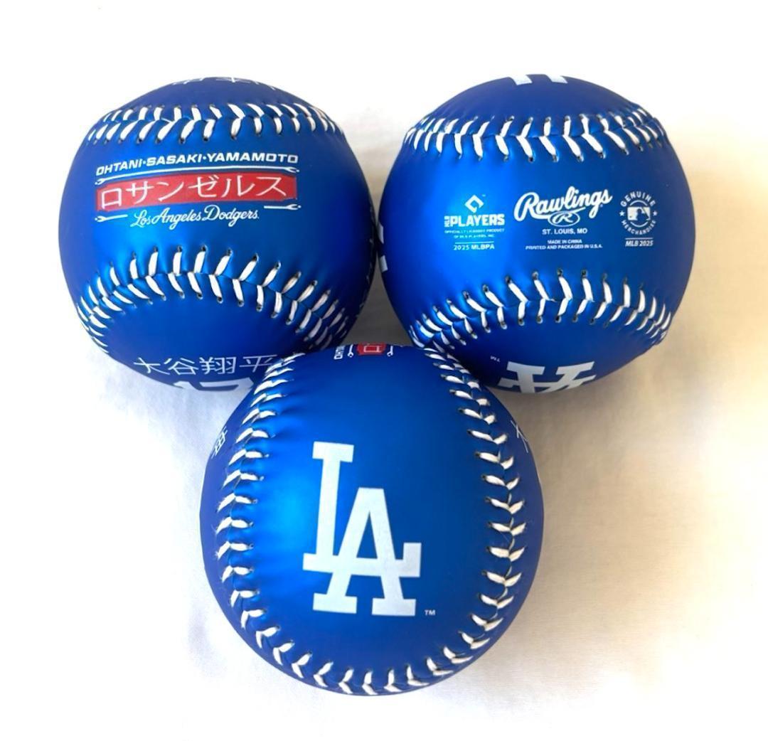 米国限定 2個セット/大谷翔平/山本由伸/佐々木朗希 レプリカボール ドジャース