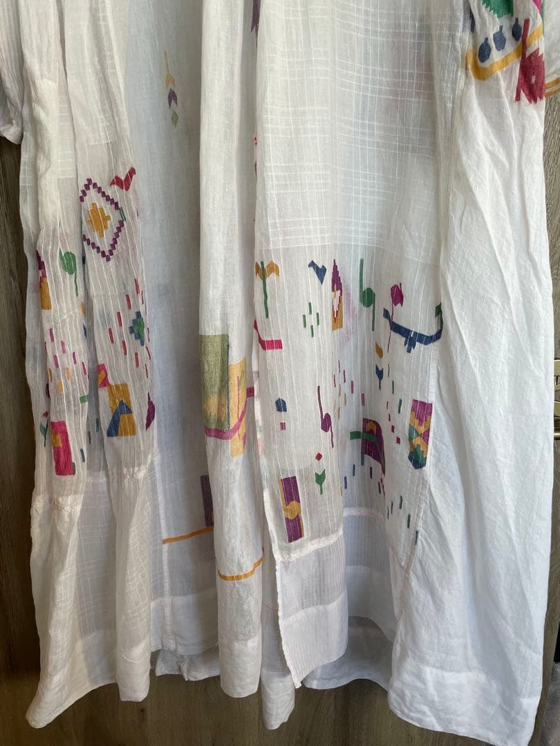 週末値下！【美品】injiri＊インジリ＊ミシンステッチ＊ワンピース