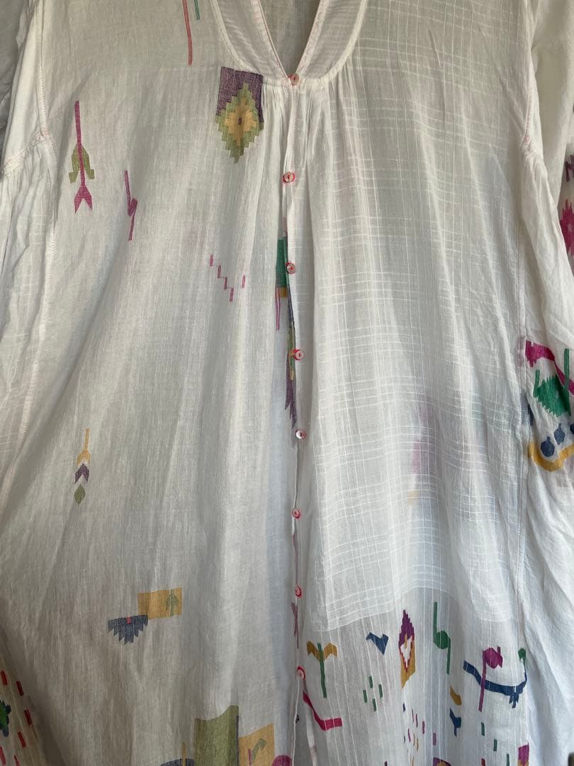 週末値下！【美品】injiri＊インジリ＊ミシンステッチ＊ワンピース