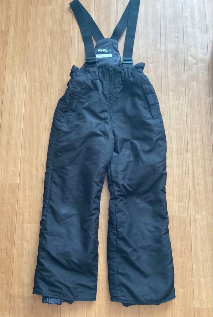 mont-bell スキーウェア 140 上下セット　パウダーステップパーカー