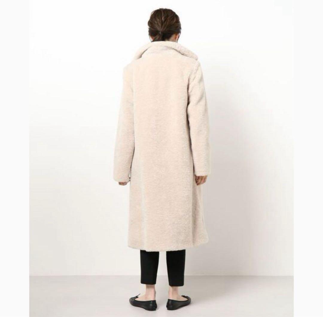 あったか✨アニエスベー♡ボアコート　ロングコート　オーバーサイズ