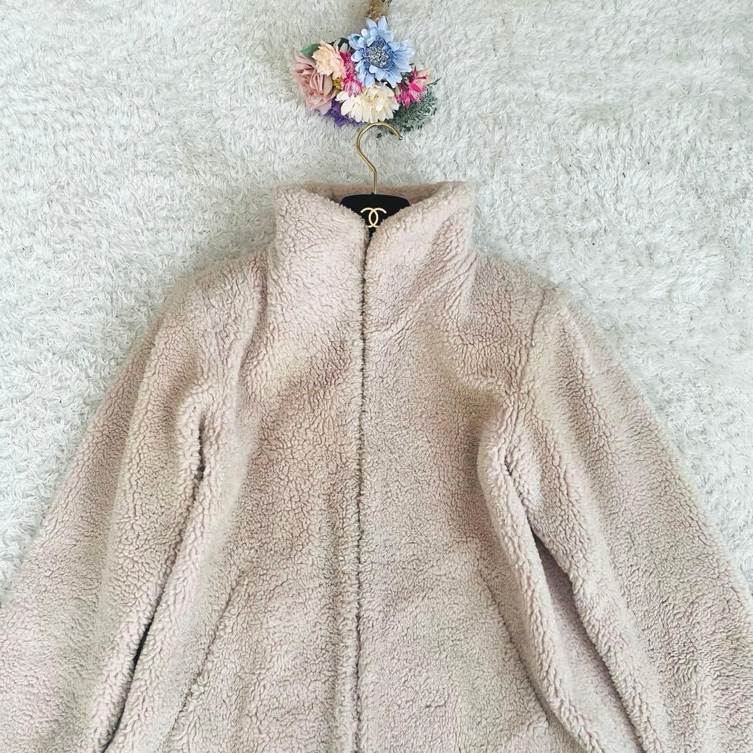 あったか✨アニエスベー♡ボアコート　ロングコート　オーバーサイズ