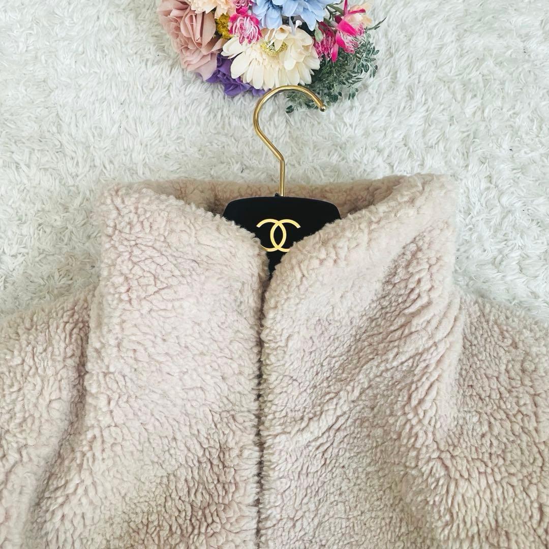 あったか✨アニエスベー♡ボアコート　ロングコート　オーバーサイズ