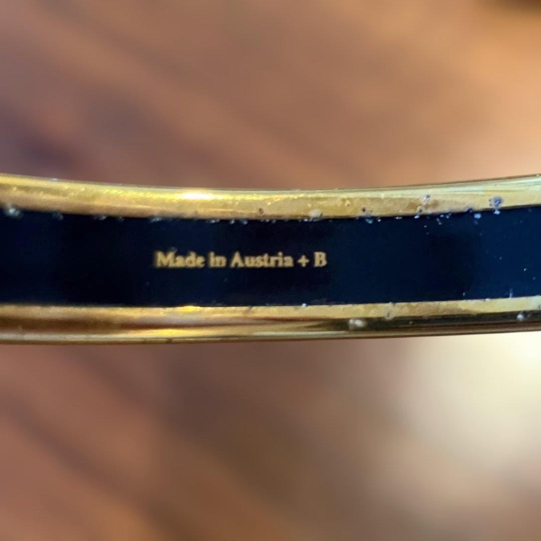 HERMÈS エルメス　エマイユ 　バングル　イヤクリップ　ヴィンテージ