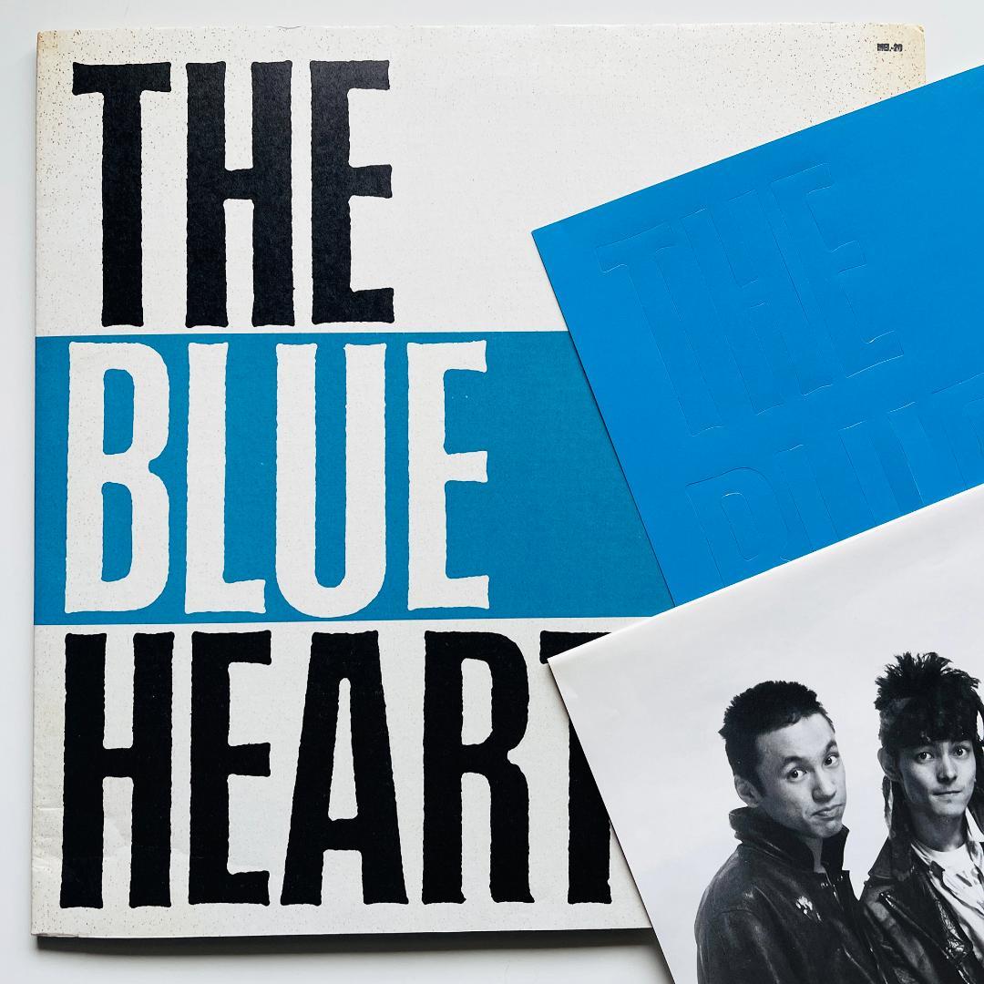 貴重 オリジナル盤 段ボールジャケ レコード ステンシル付 ザ・ブルーハーツ