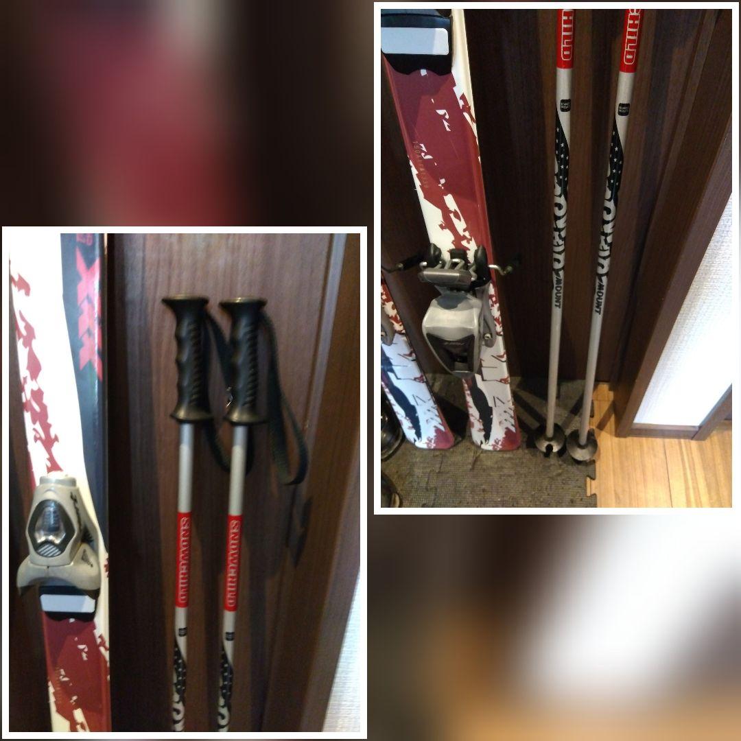 お買い得‼️高品質/B×B/学生・男女兼用/スキーセット/メンテ・WAX済み✔