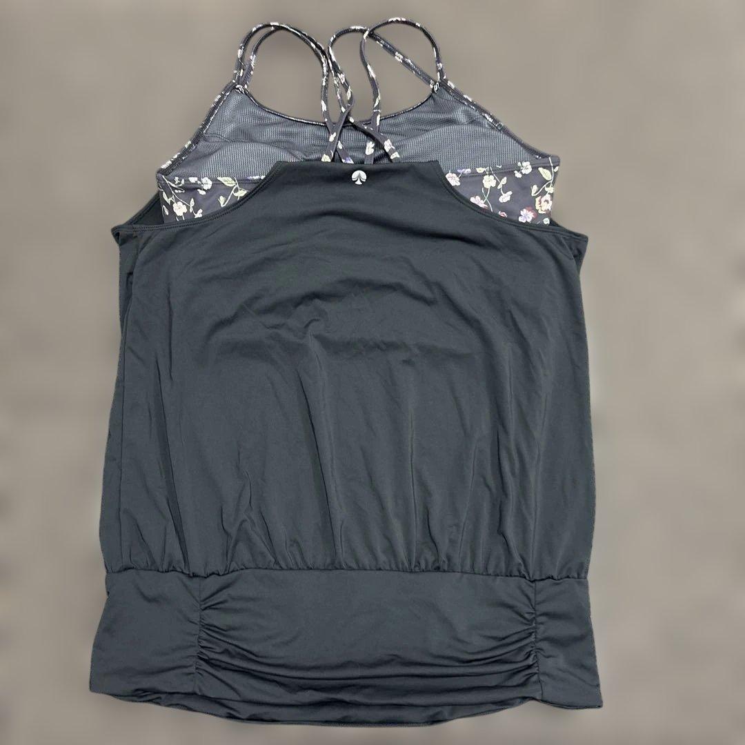 SUKALA スプリングフラワーカバーキャミソール 黒LLサイズ 試着のみ