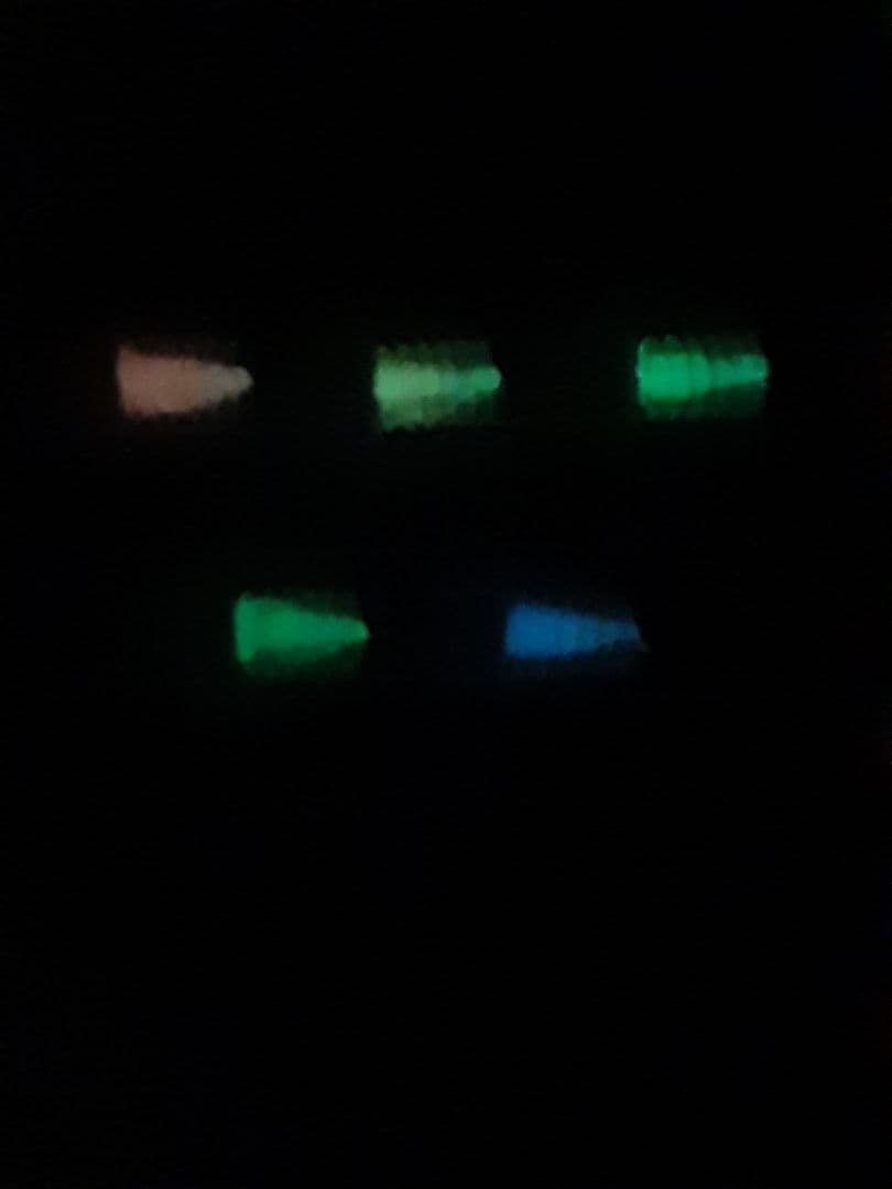 管釣り エリアトラウト ペレットルアー  グロー　5個　セット