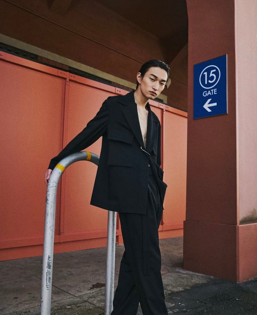 ジャケット・アウター UJOH 2024 SPRING LOOK RING JKT STUDIOUS