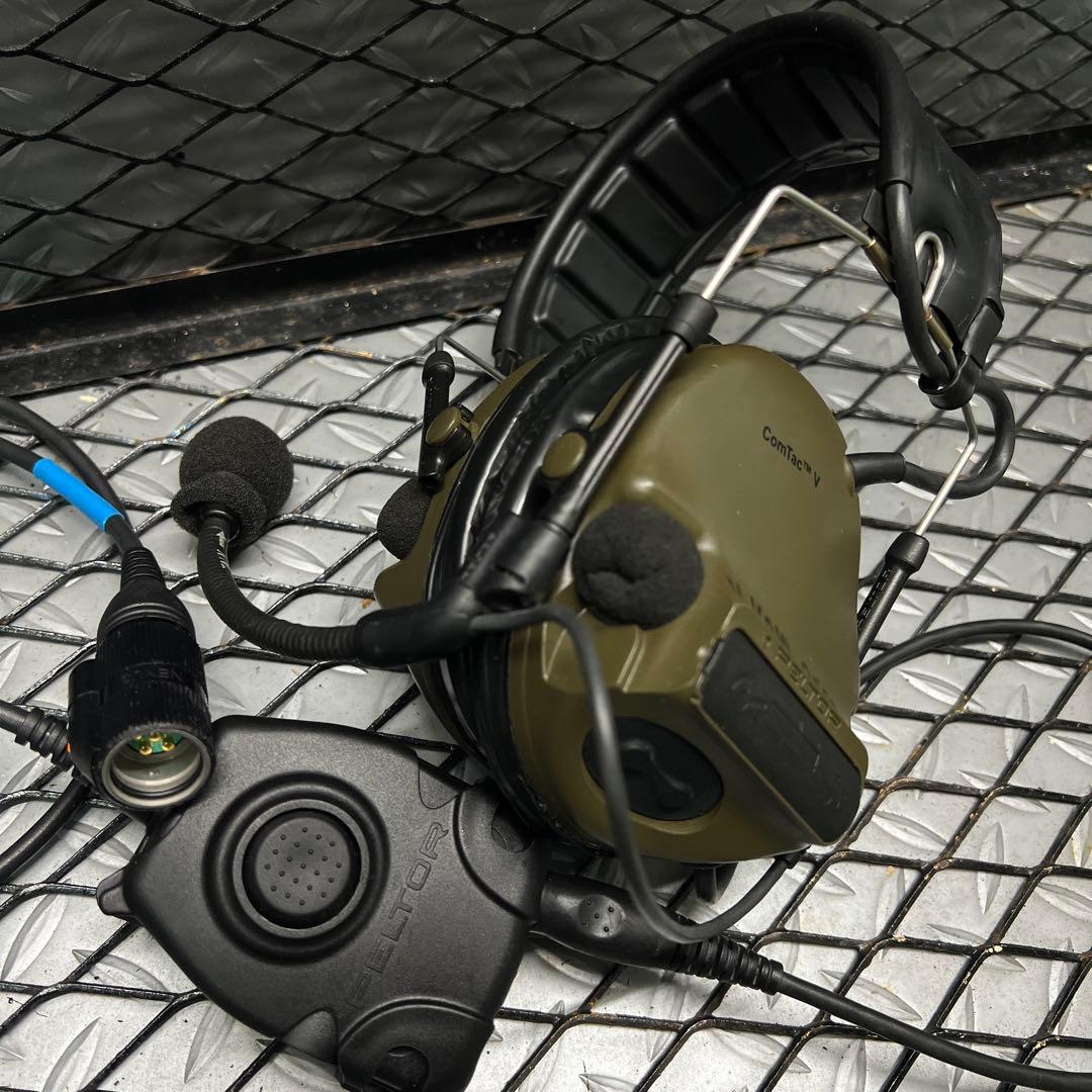 米軍実物 3M Peltor COMTAC V ヘッドセット 米軍放出品