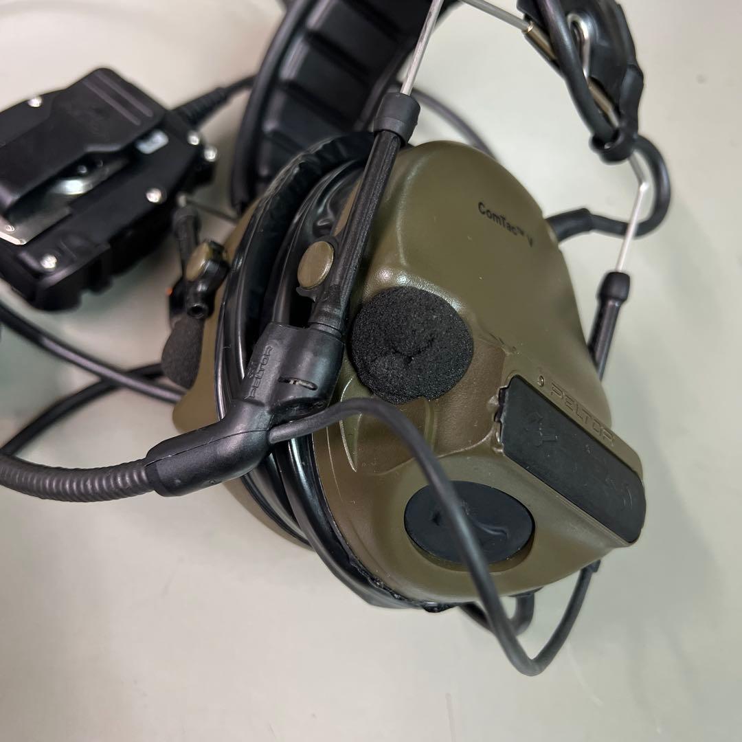 米軍実物 3M Peltor COMTAC V ヘッドセット 米軍放出品