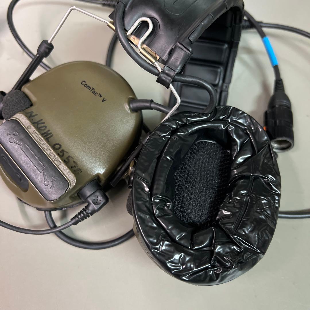 米軍実物 3M Peltor COMTAC V ヘッドセット 米軍放出品