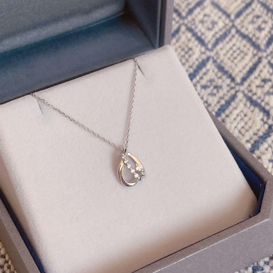 美品*STAR JEWELRY Pt950 ネックレス