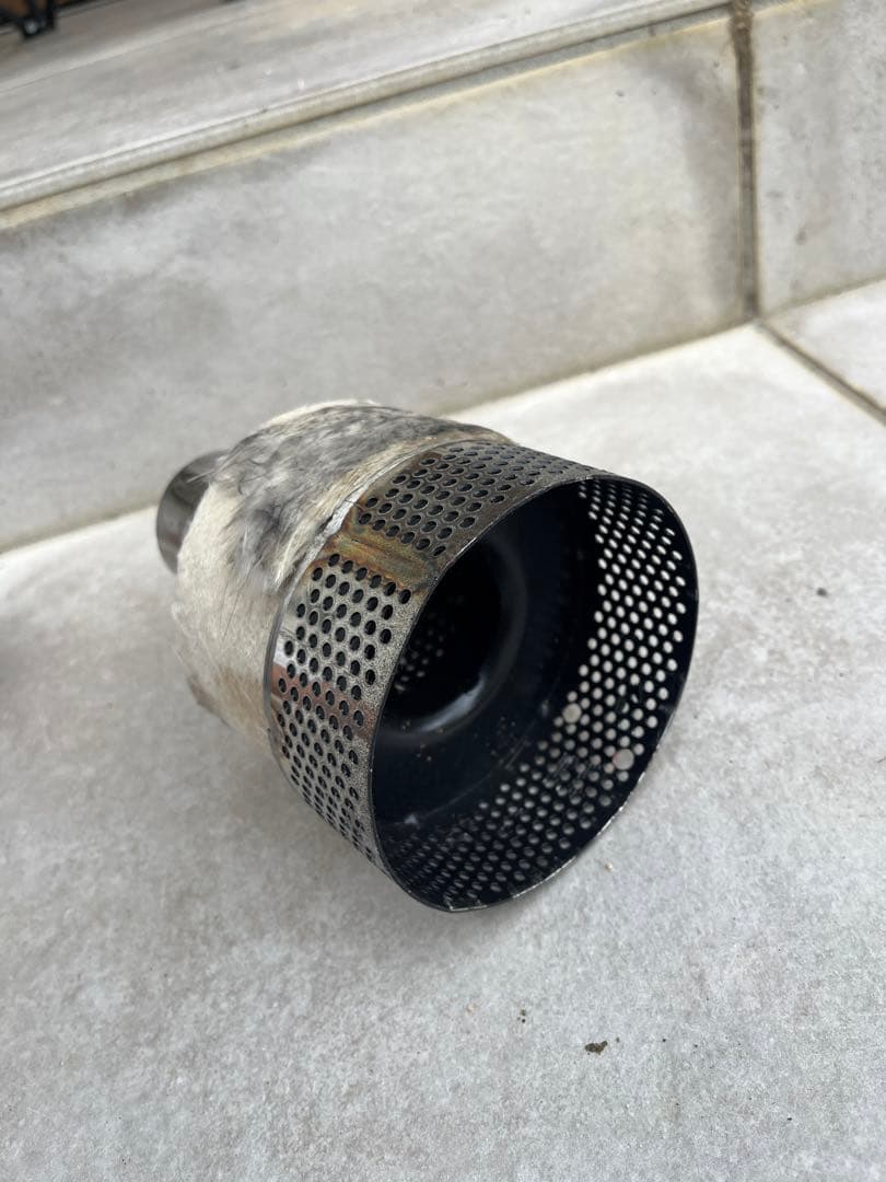 s14 cs14 サムライパワー 砲弾マフラー ターボ用 出口ロングタイプ