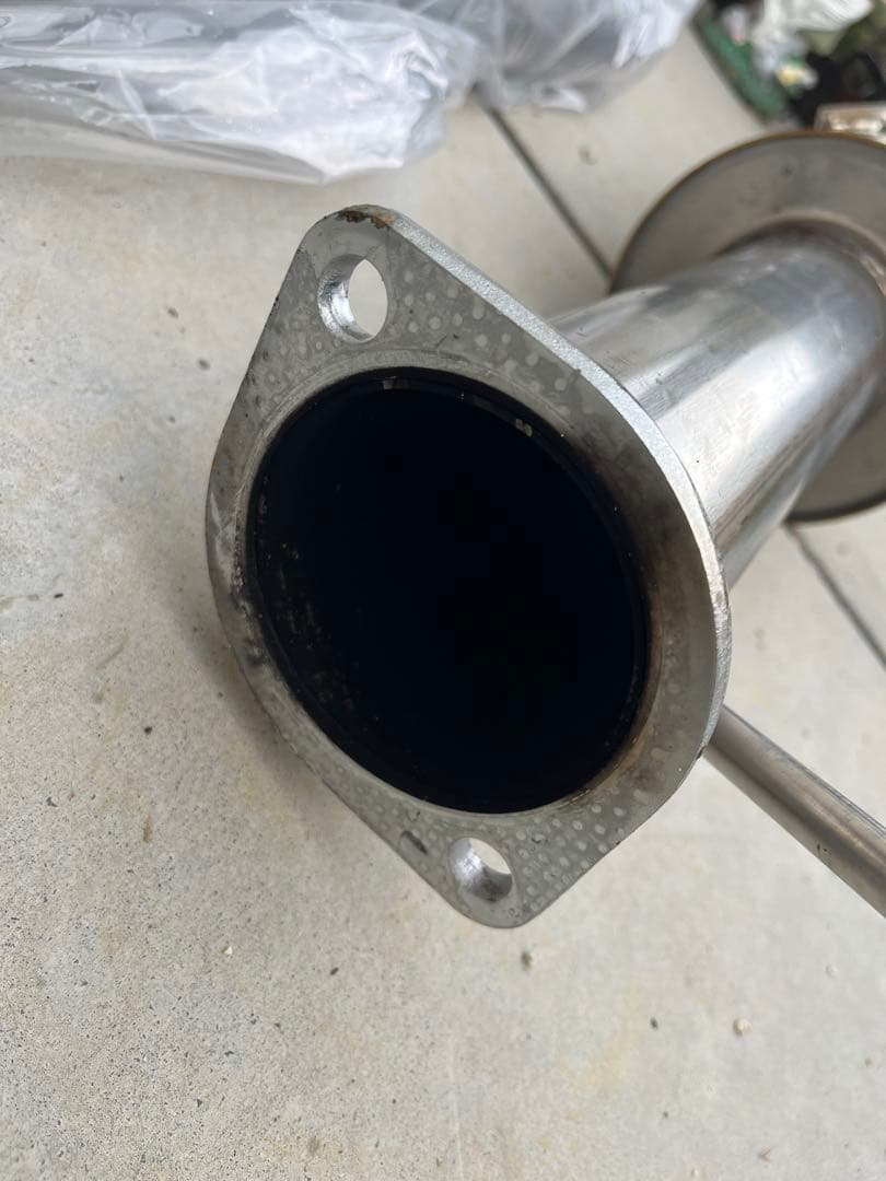 s14 cs14 サムライパワー 砲弾マフラー ターボ用 出口ロングタイプ