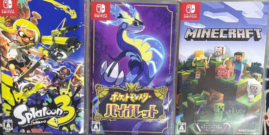 kakui Nintendo Switch ゲーム3本セット