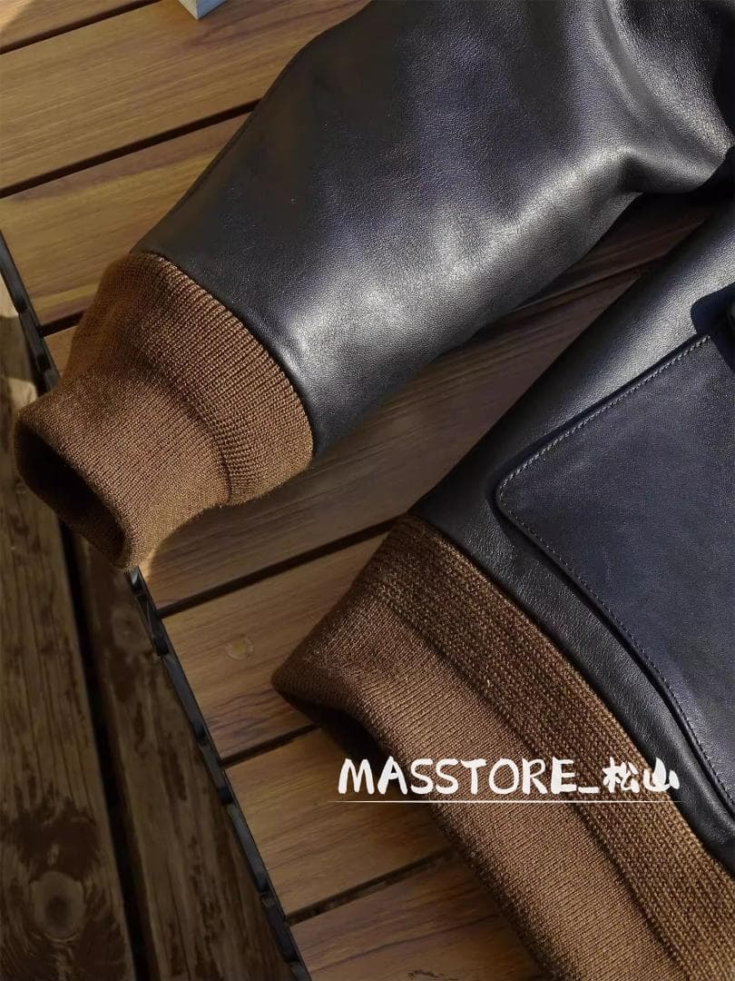 メンズ革ジャン A2 フライトジャケット馬革 本革レザージャケットS-5XL