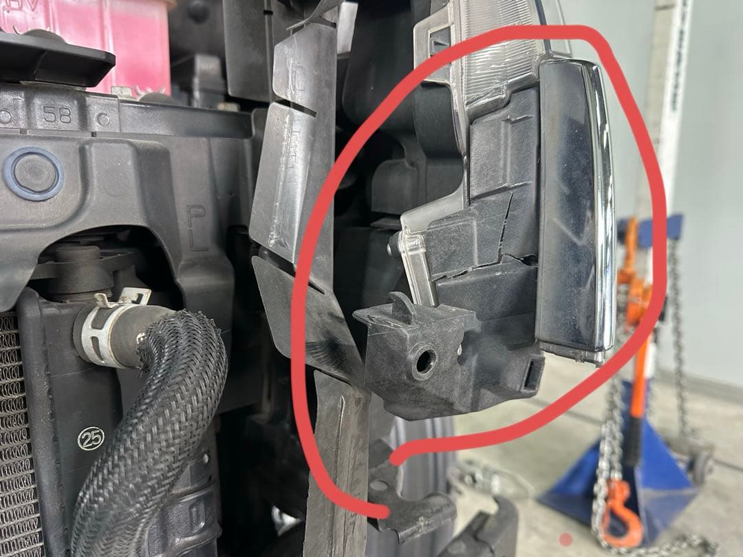 ３０後期　２眼LED左ヘッドライト