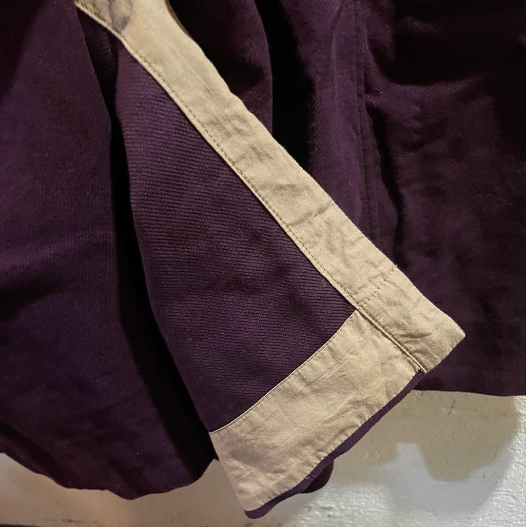 45R上質モールサージのストレッチワンピースゆったり暖か45100円新品同様