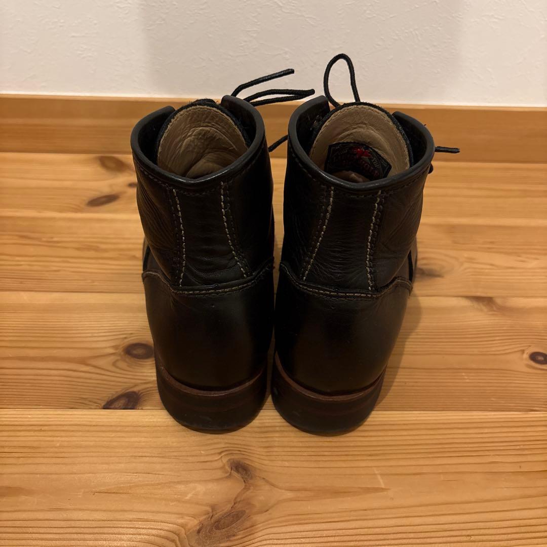 美品　ロンウルフ　カーペンター　ワークブーツ　ブラック