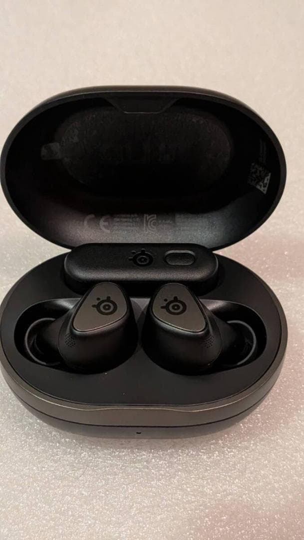 未使用 ブラック スティールシリーズ ARCTIS GAMEBUDS 黒