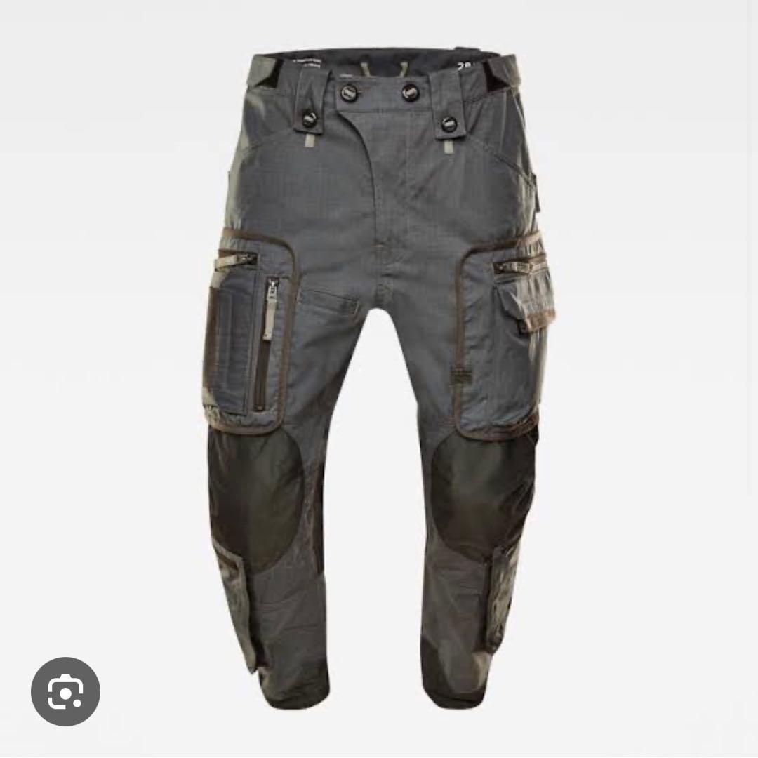 G-STAR E COMBAT CARGO PANTS/グレー