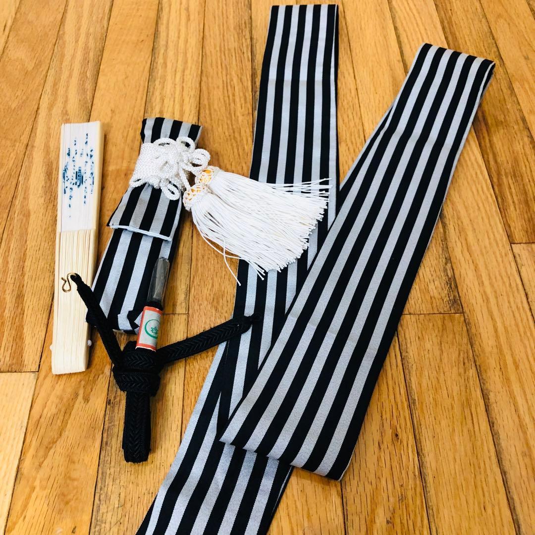 七五三 五歳‼️黒地系兜金彩煌びやか❤️完全フルセット‼️家から揃え無る無し