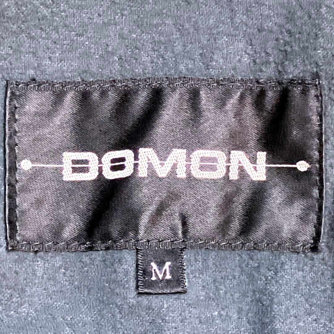希少/古着/80s〜90s/ DOMON/ドモン/スタジャン/本革/M（大きめ）