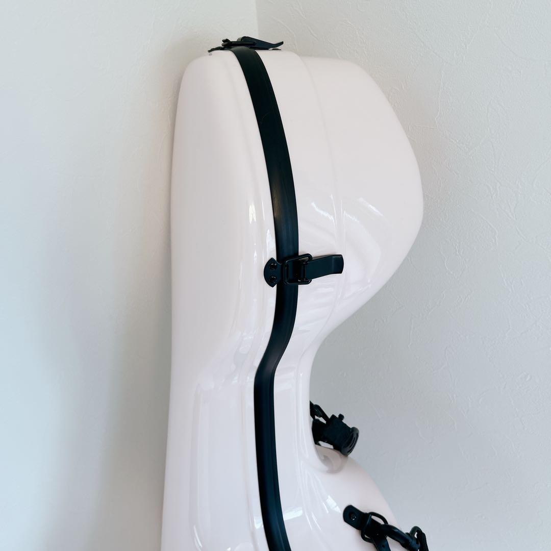 【極美品】TOYO 東洋楽器 プリュームファイバー チェロケース ライトピンク