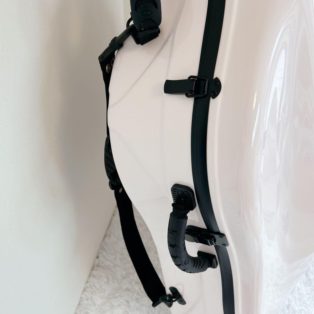 【極美品】TOYO 東洋楽器 プリュームファイバー チェロケース ライトピンク