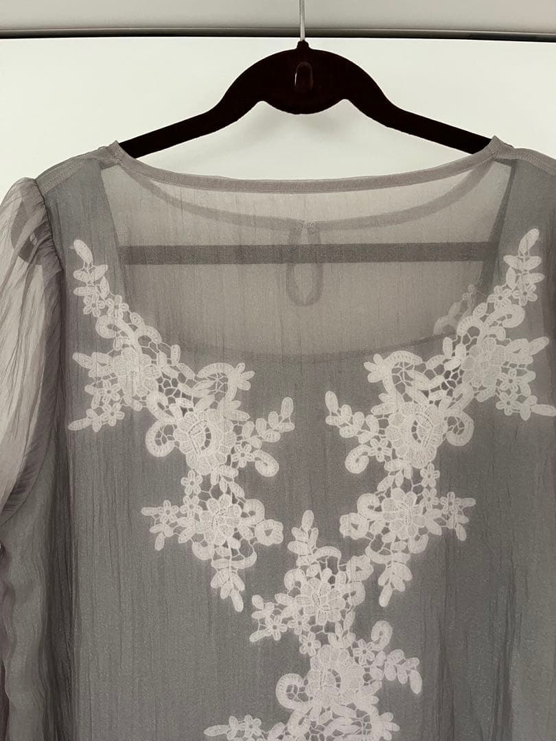 【niana】シアーAラインワンピース