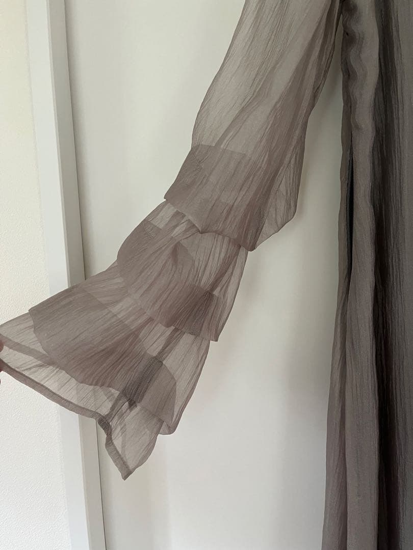 【niana】シアーAラインワンピース