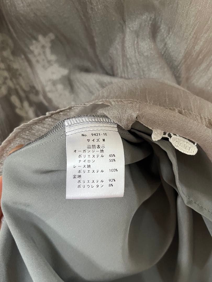 【niana】シアーAラインワンピース