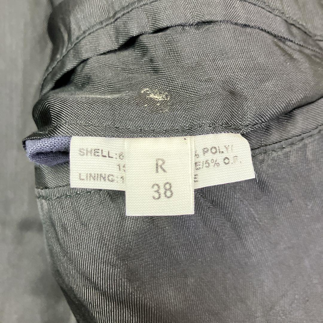 ヴィンテージ　ダブルチェスターコート　カシミヤ混　L相当