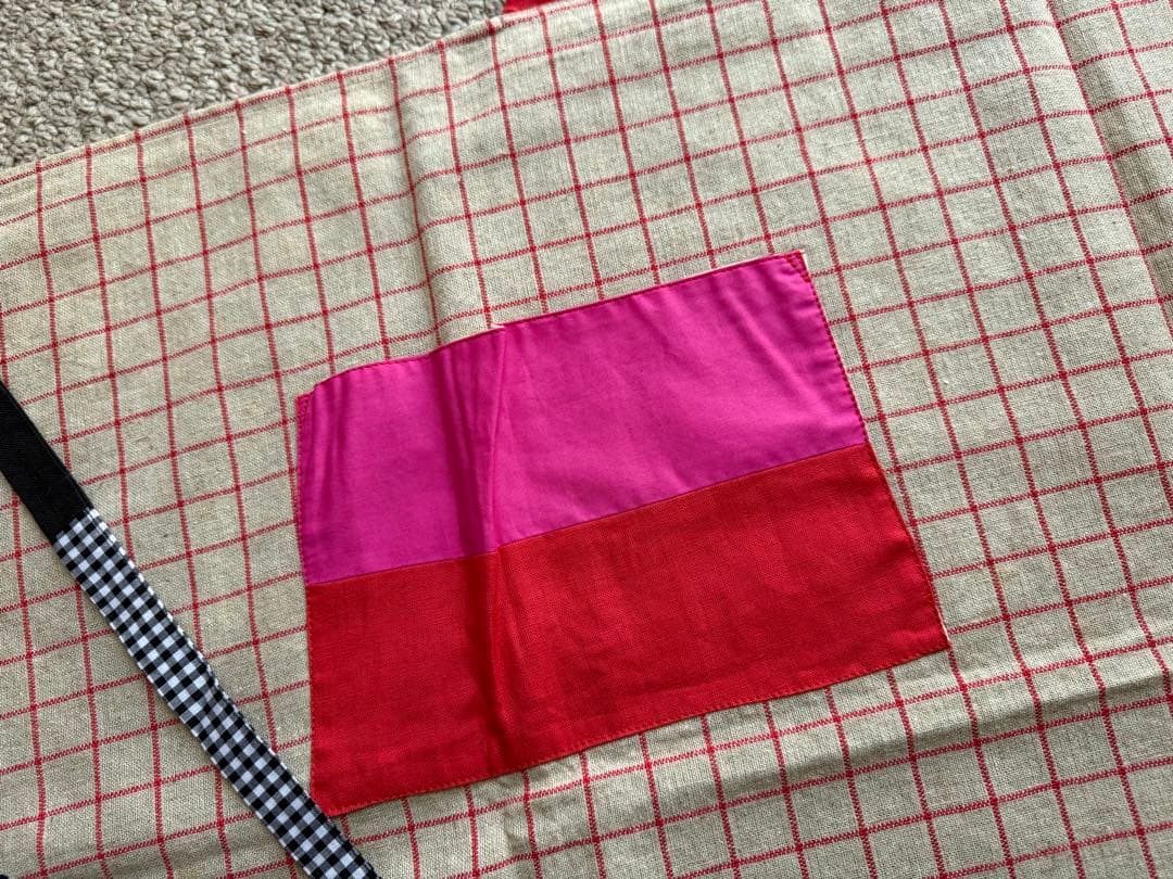 ポットアンドティ10周年記念エプロン雑誌掲載品一点物新品pot and tea