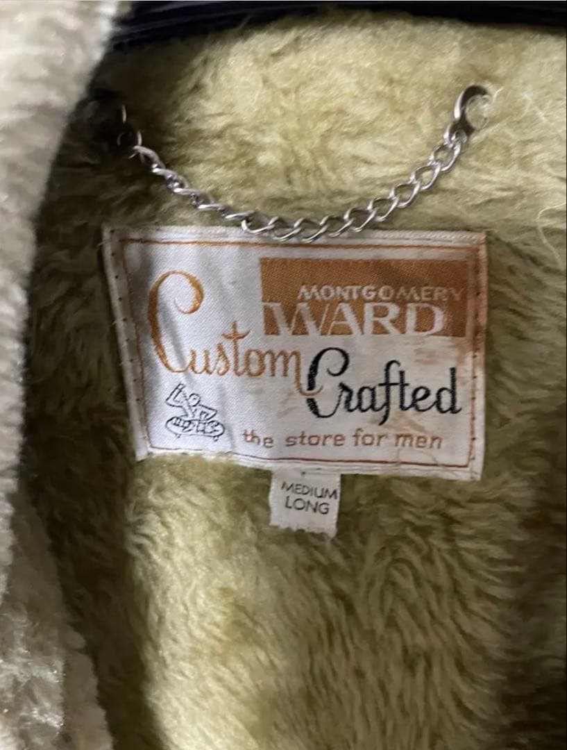 スペシャル オンブレチェック ギャングコート 60s 70s ヴィンテージ