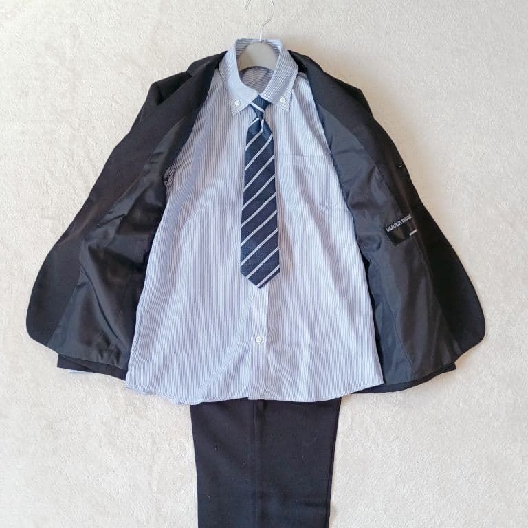 未使用✨オリバーハウス フォーマル スーツ 5点セット 卒業式 卒服 黒150