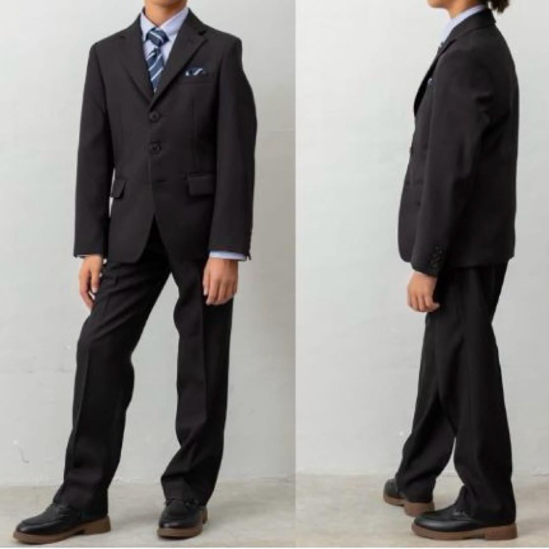 未使用✨オリバーハウス フォーマル スーツ 5点セット 卒業式 卒服 黒150