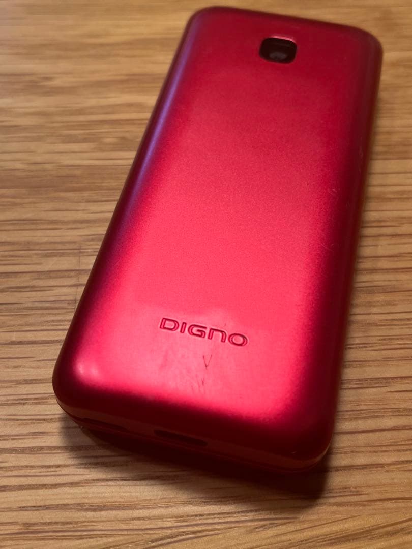 DIGNOケータイ KY-42C レッドDOCOMO 京セラ