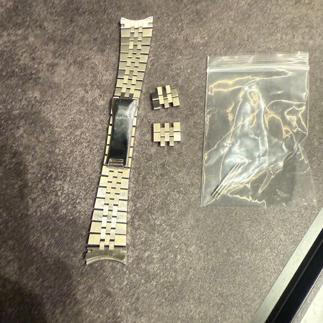 ロレックス用 21mm幅 社外 ジュビリーブレス コンシールドタイプ バンド