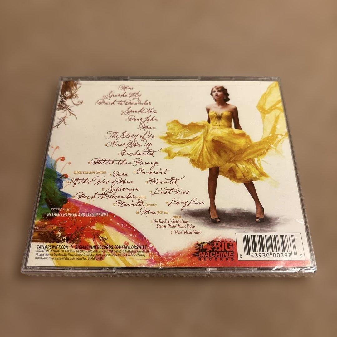 Taylor swift / Speak now ターゲット盤