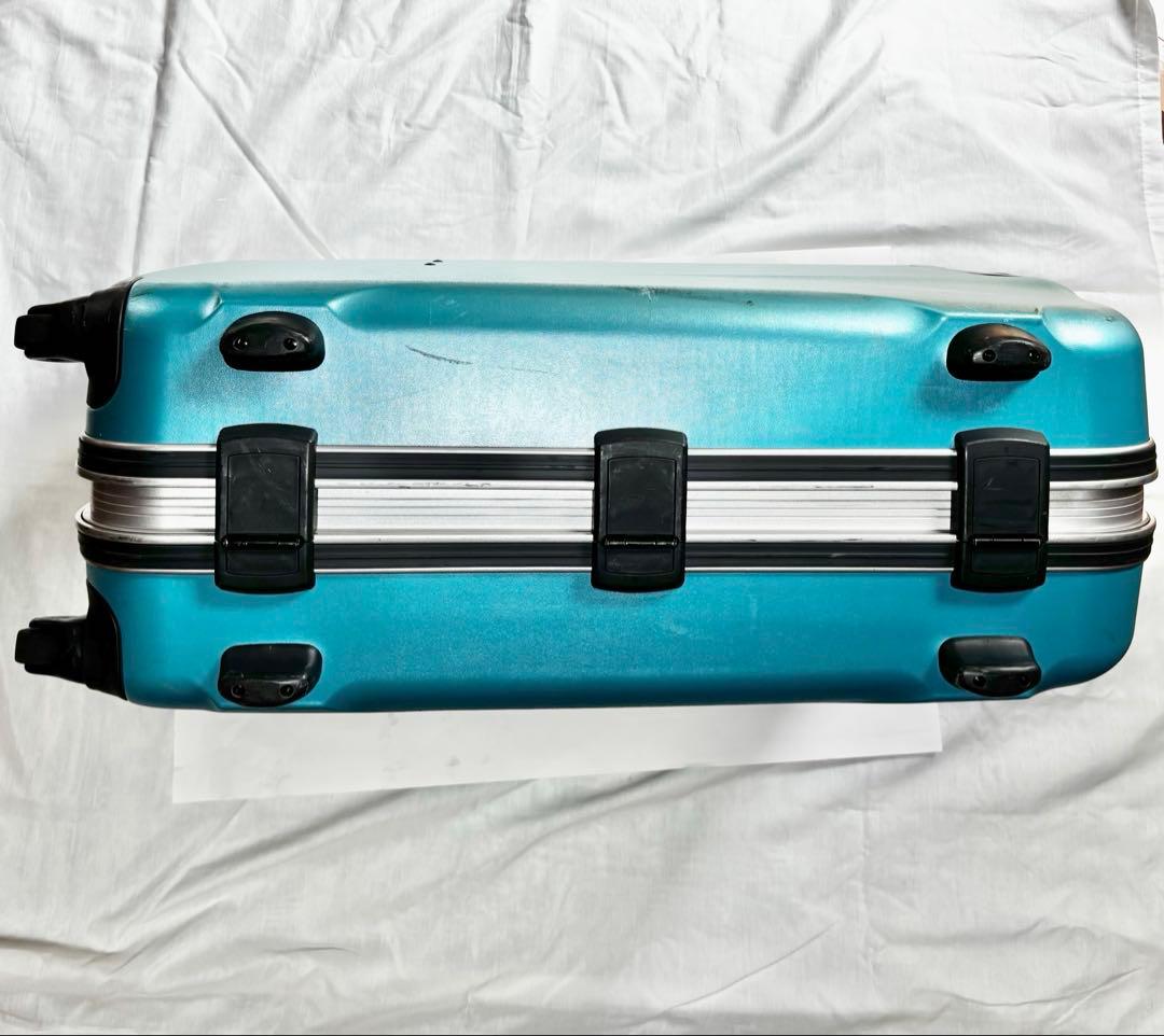 はち Proteca スーツケース 大型 ハードケース ターコイズ