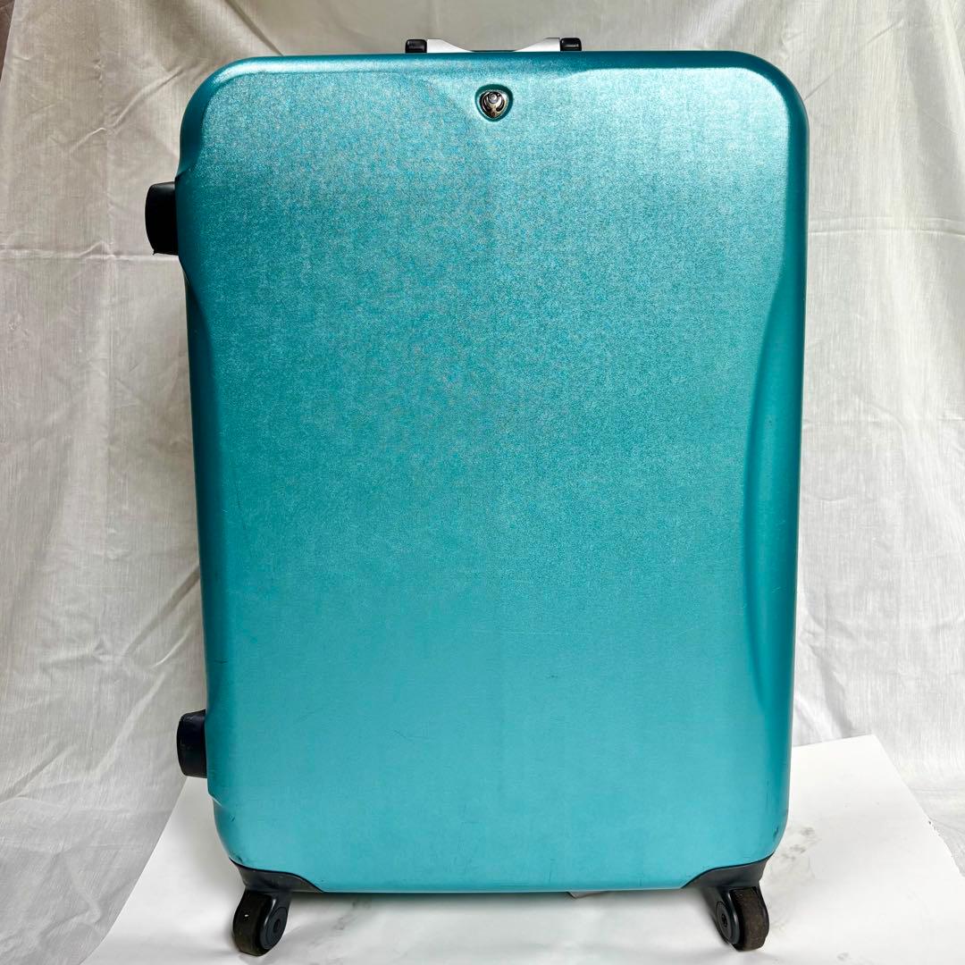 はち Proteca スーツケース 大型 ハードケース ターコイズ